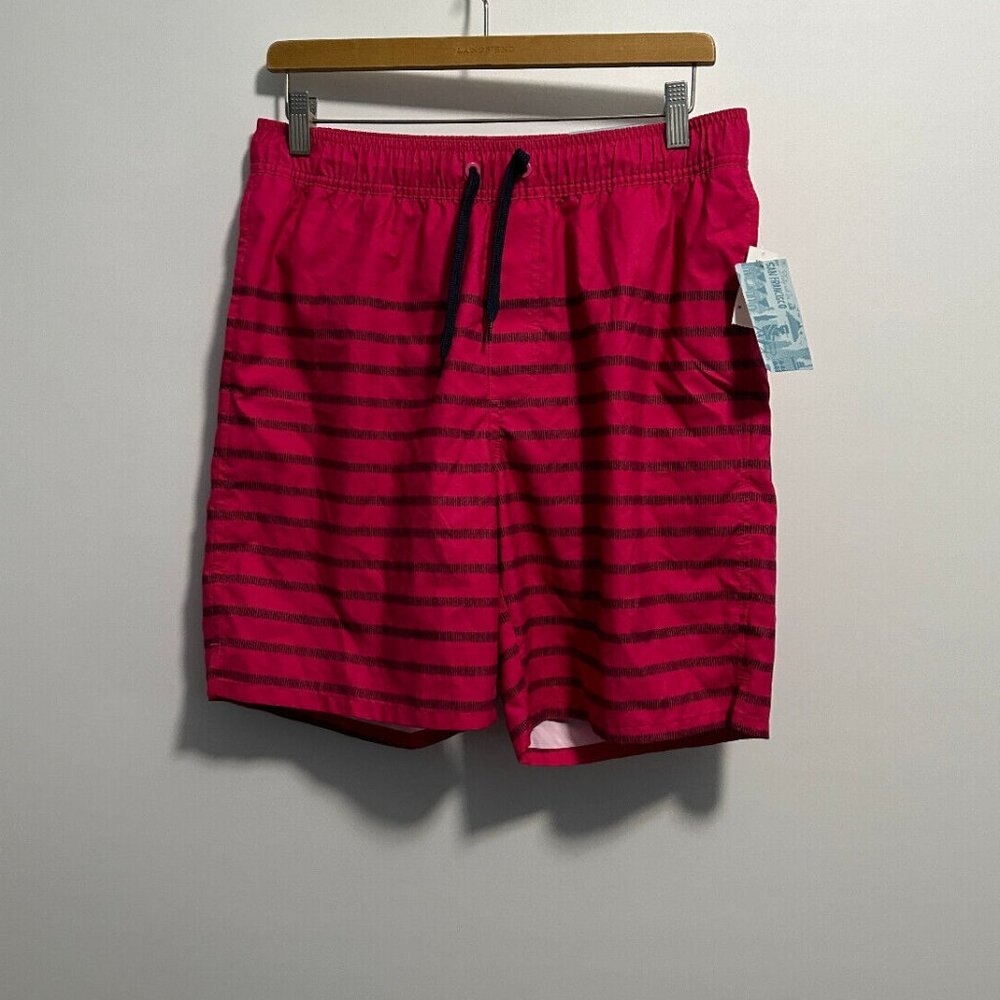 Old‎ Navy Punk Pink Above Knee Swim Trunks Size M